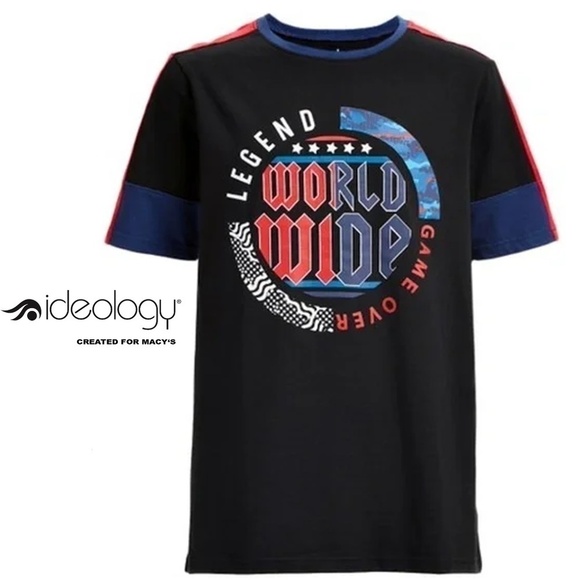 Id IDEOLOGY Game Over Gamer Shirt Block Tee Bold Legend World Wide Graphic - Picture 8 of 10